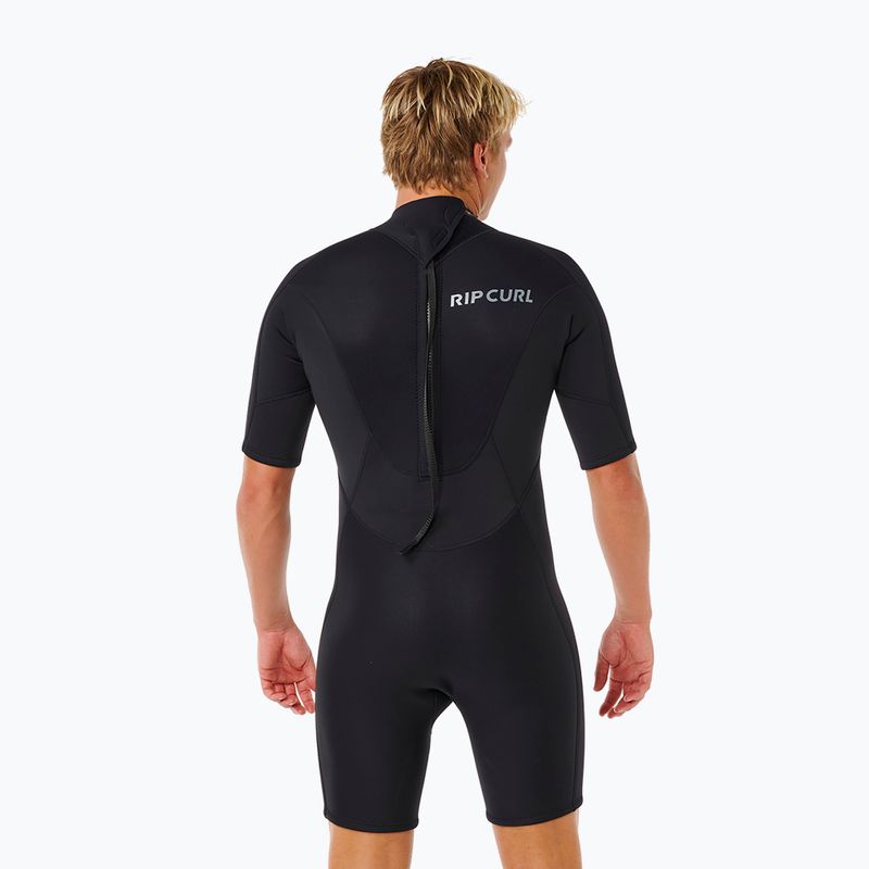 Мъжки неопреннов костюм за плуване Rip Curl Trad 2/2 mm Back Zip Springsuit black 2