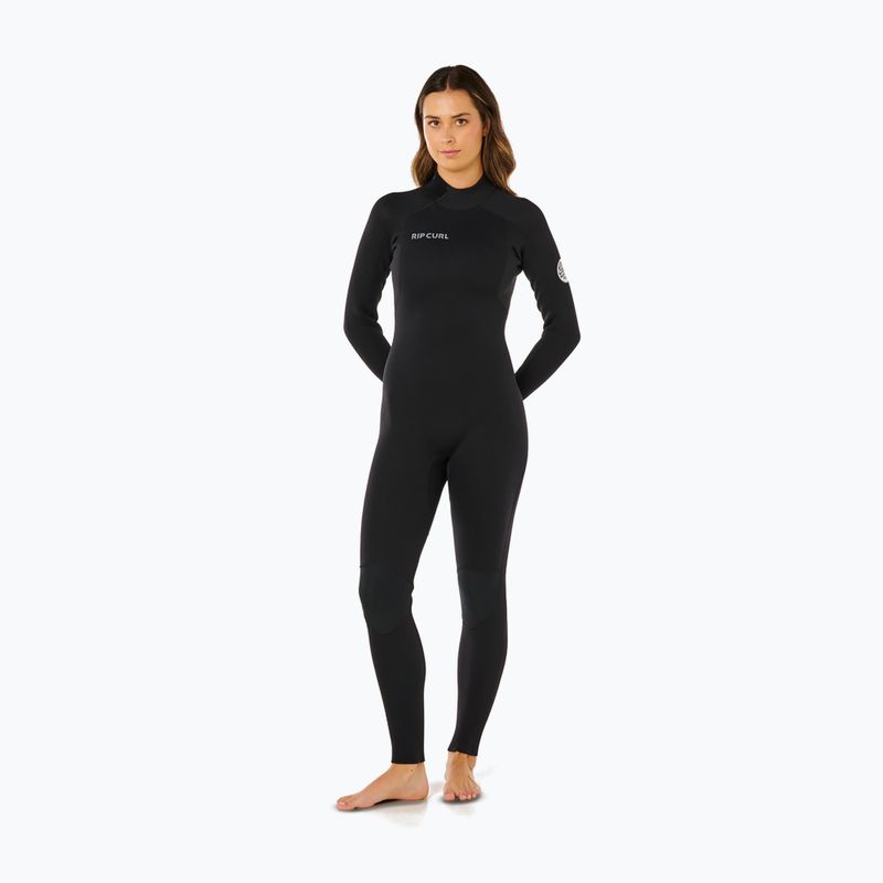 Дамски неопренов костюм за плуване Rip Curl Trad 3/2 mm Back Zip black 4