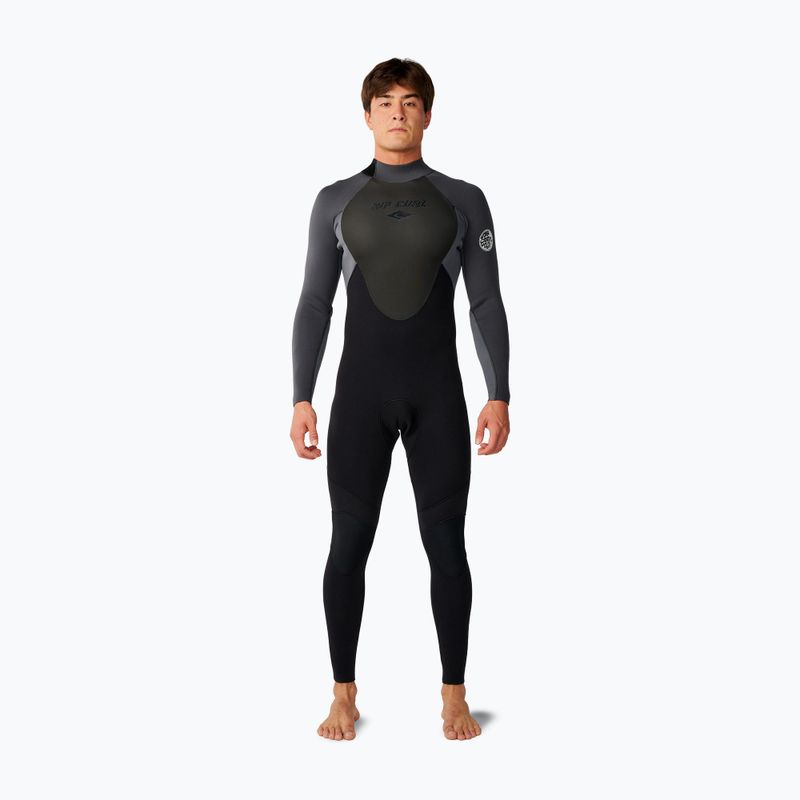 Мъжки неопреннов костюм за плуване Rip Curl Omega Bz 4/3 mm grey