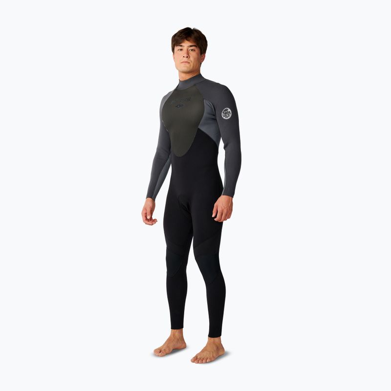 Мъжки неопреннов костюм за плуване Rip Curl Omega Bz 4/3 mm grey 3