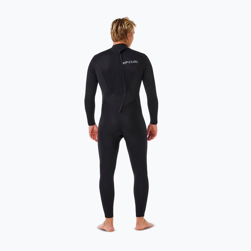 Мъжки неопреннов костюм за плуване Rip Curl Trad 4/3 mm Back Zip black 2