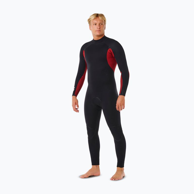 Мъжки неопреннов костюм за плуване Rip Curl Trad 4/3 mm Back Zip black 4