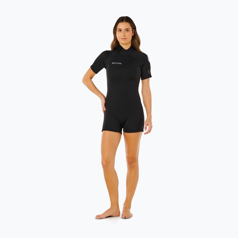 Дамски неопренов костюм за плуване Rip Curl Trad 2/2 mm Back Zip Springsuit black 2