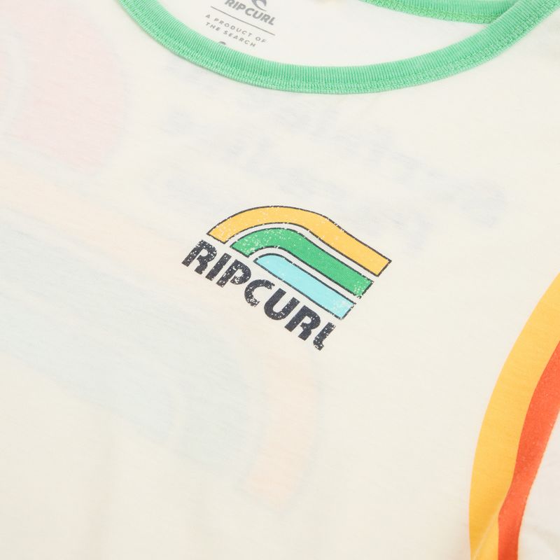 Дамска тениска Rip Curl Surf Side Ringer bone 3