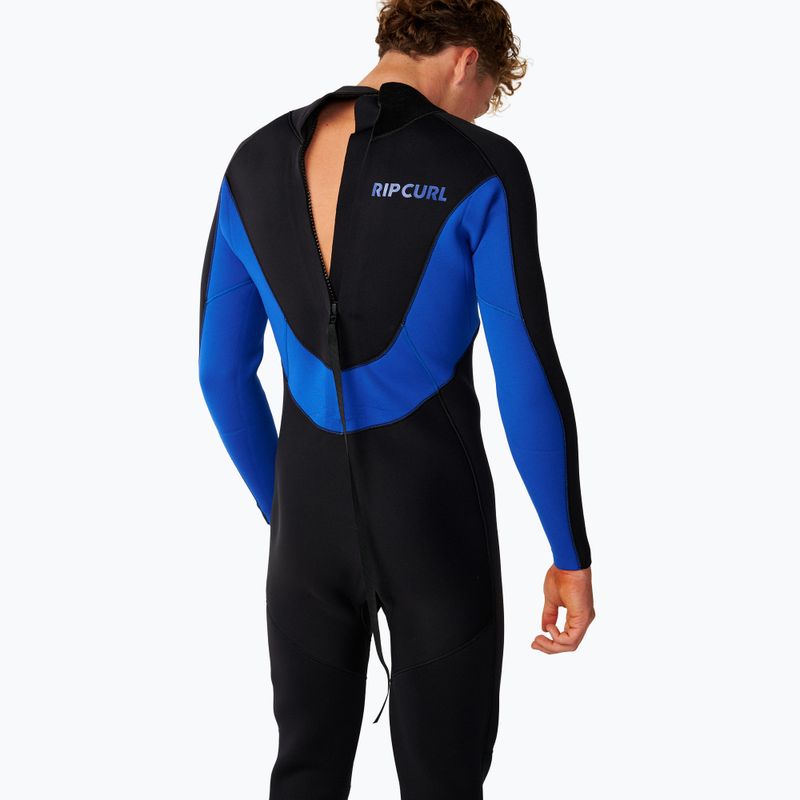 Мъжки неопреннов костюм за плуване Rip Curl Trad 3/2 mm Back Zip black/blue 5