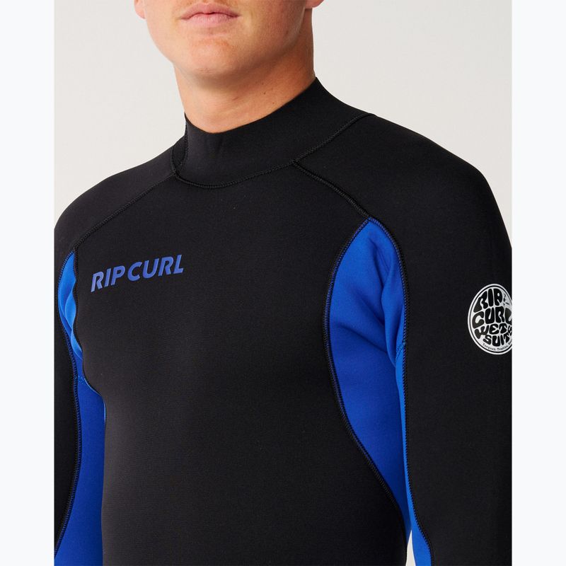 Мъжки неопреннов костюм за плуване Rip Curl Trad 3/2 mm Back Zip black/blue 6