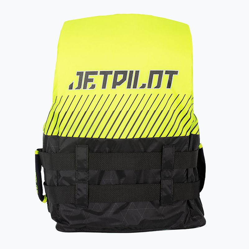 Мъжка найлонова жилетка Jetpilot Helium F/E черна/жълта 2