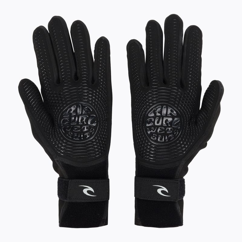 Мъжки неопренови ръкавици Rip Curl E Bomb 5 Finger 90 2mm Black WGL5SE 2