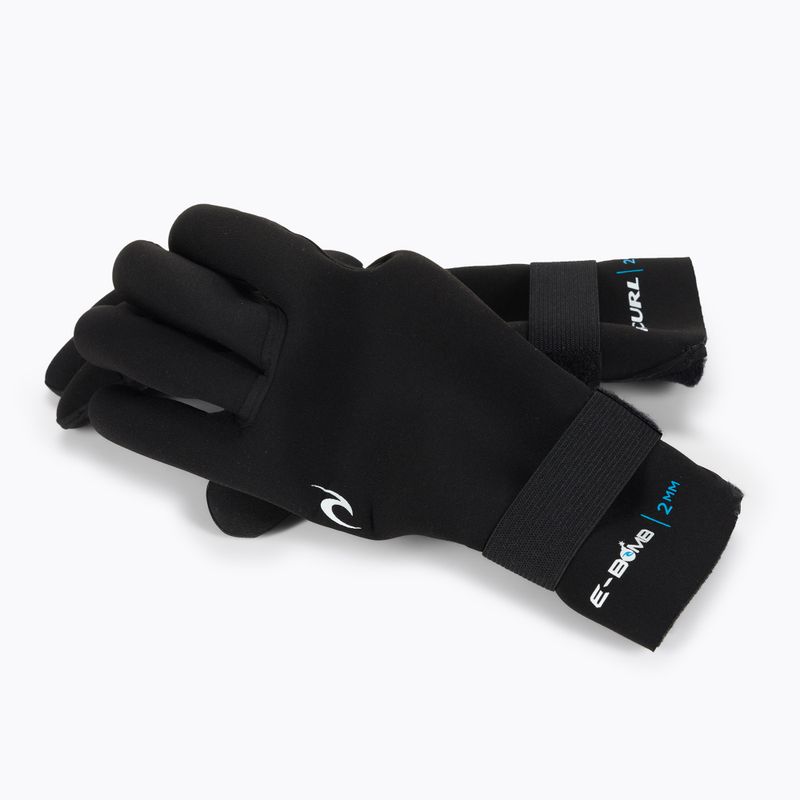 Мъжки неопренови ръкавици Rip Curl E Bomb 5 Finger 90 2mm Black WGL5SE 4