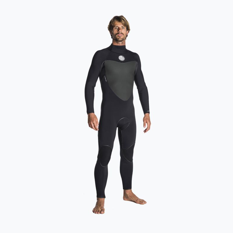 Мъжки бански Rip Curl Flashbomb GBS 4/3 mm Swim Foam Black WSU7LF 6