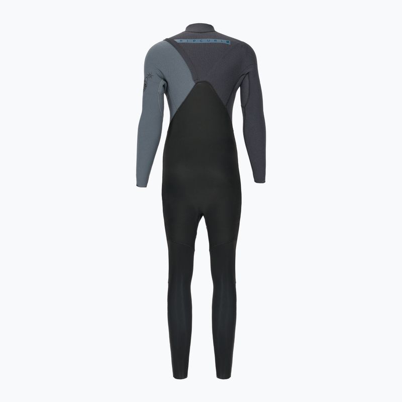 Мъжки бански Rip Curl Flashbomb Zip Free 4/3mm Swim Foam Black WSM8SF 2
