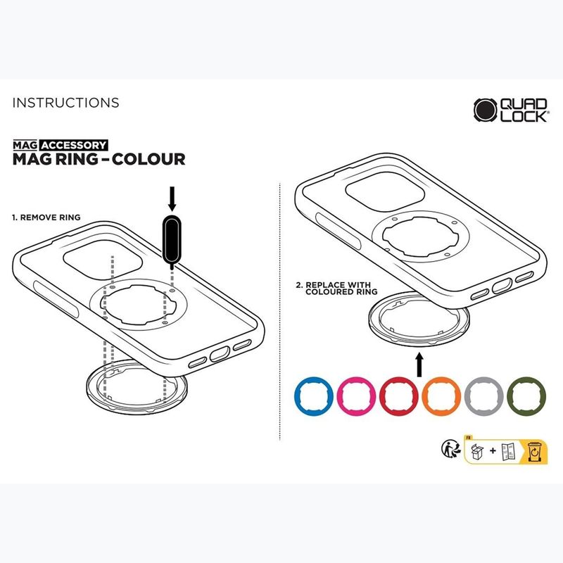 Калъф за телефон Quad Lock Mag Case Samsung Galaxy S25 Ultra black 2