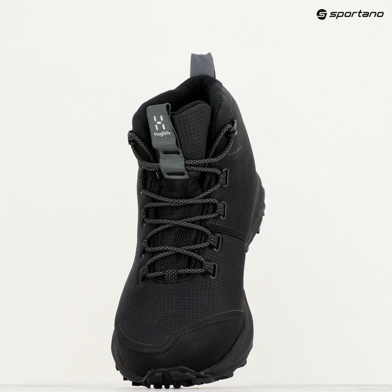 Мъжки обувки за трекинг Haglöfs L.I.M FH GTX Mid true black/magnetite 15