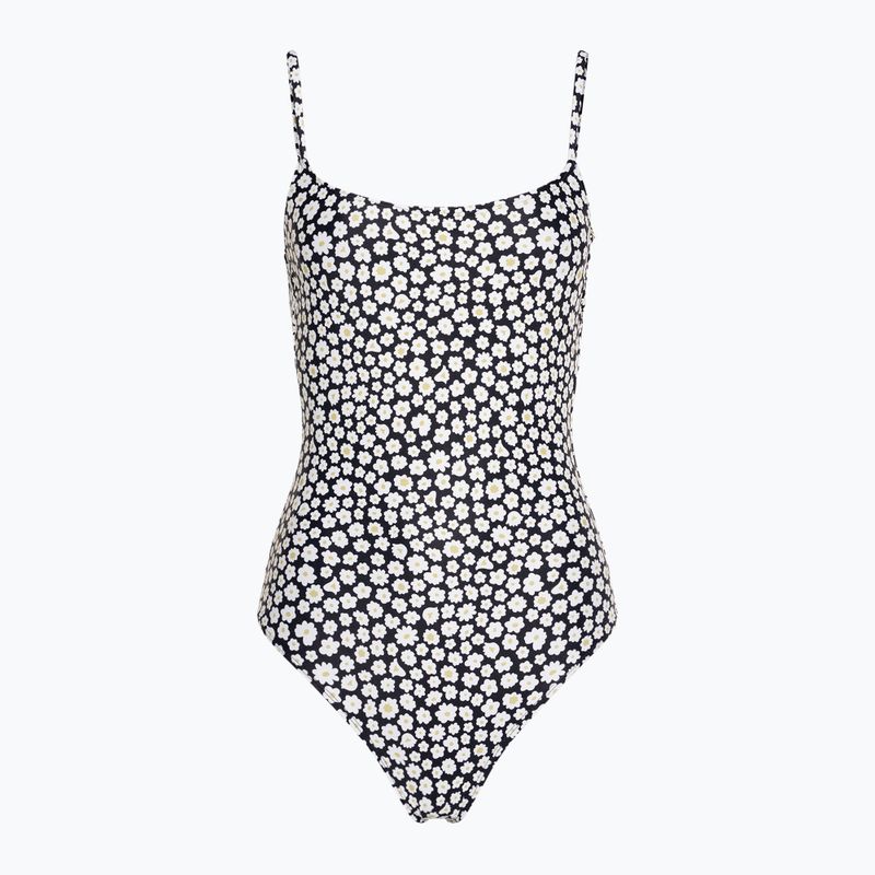 Дамски бански костюм от една част Hurley Daisy Fields Singlet One Piece black