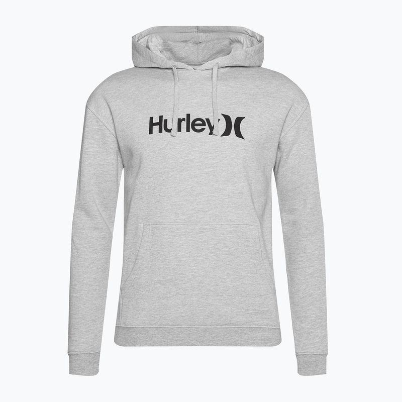 Мъжки суитшърт Hurley O&O Solid Core dark heather grey