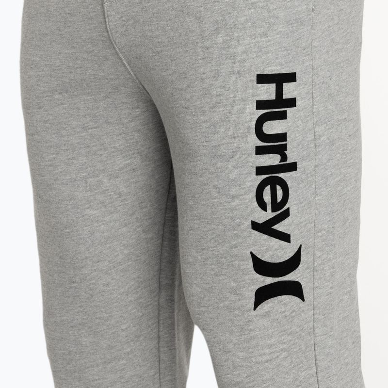 Мъжки панталони Hurley O&O Track dark heather grey 3