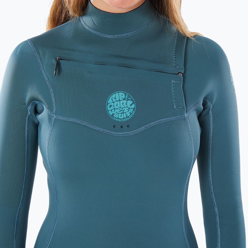 Rip Curl Dawn Patrol 4/3mm GB дамски неопренов костюм зелен 3