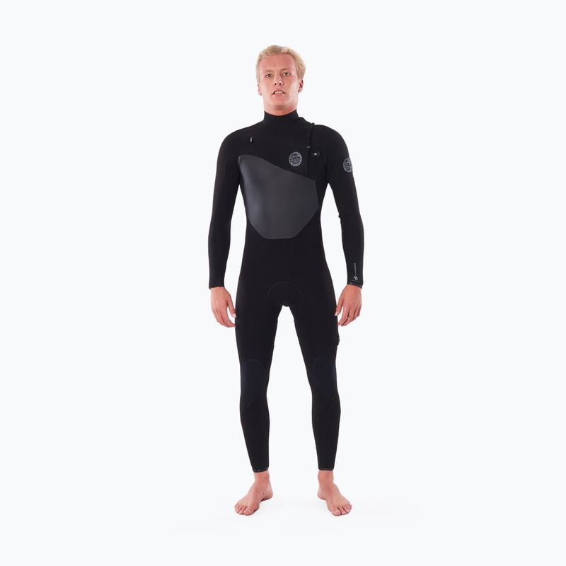 Мъжка пяна за плуване Rip Curl Flashbomb 4/3mm Black/Grey WSTYNF