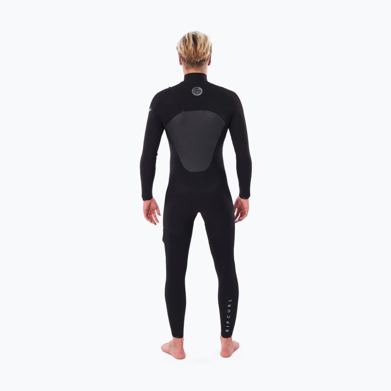 Мъжка пяна за плуване Rip Curl Flashbomb 4/3mm Black/Grey WSTYNF 3
