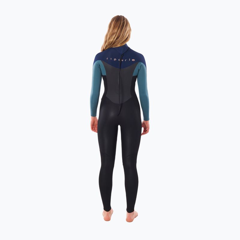 Дамска пяна за плуване Rip Curl Omega 3/2 mm GB Steamer 8784 blue/pink WSM9LW 8