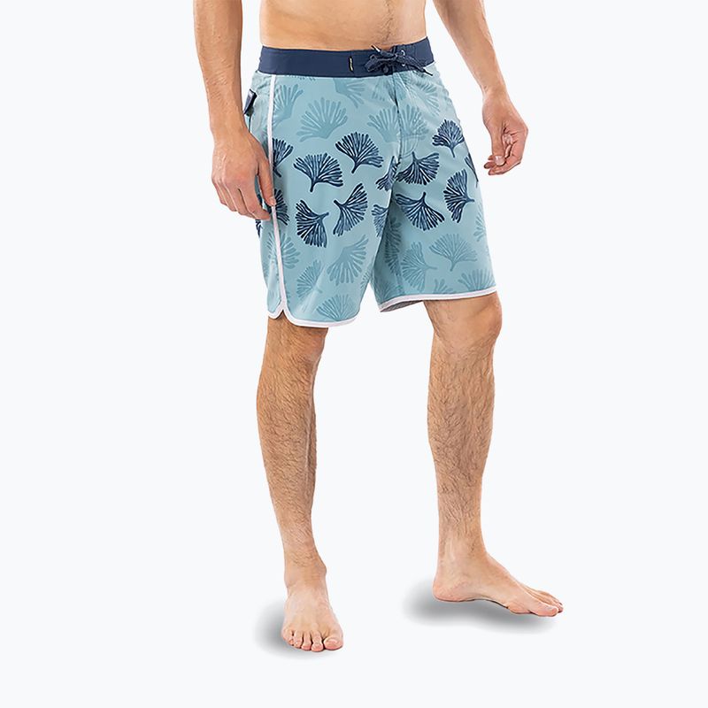 Мъжки къси панталони за плуване Mirage Owen Saltwater Culture 19", тъмно тил Rip Curl