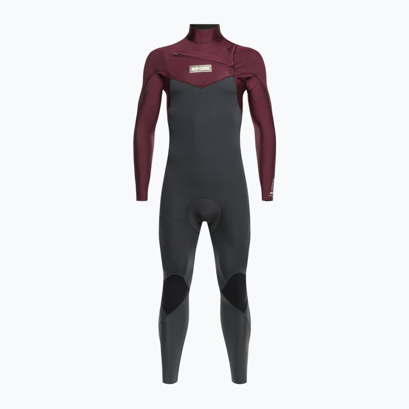 Мъжки неопренов костюм Rip Curl Dawn Patrol C/Zip 3/2 mm GB wine 2