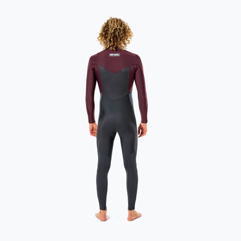 Мъжка плувна пяна Rip Curl Dawn Patrol 4/3 mm Grey Maroon WSM9CM 2