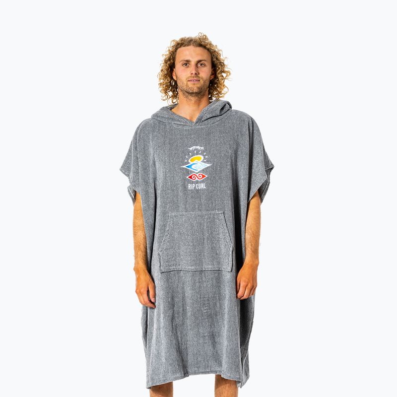 Rip Curl Icons сиво мъжко пончо CTWCE1 4