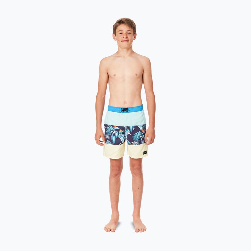 Детски къси панталони за плуване Rip Curl Undertow Полуеластични цветни KBOGS4 2