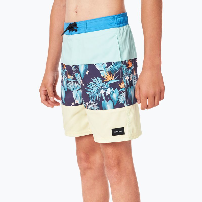 Детски къси панталони за плуване Rip Curl Undertow Полуеластични цветни KBOGS4 5