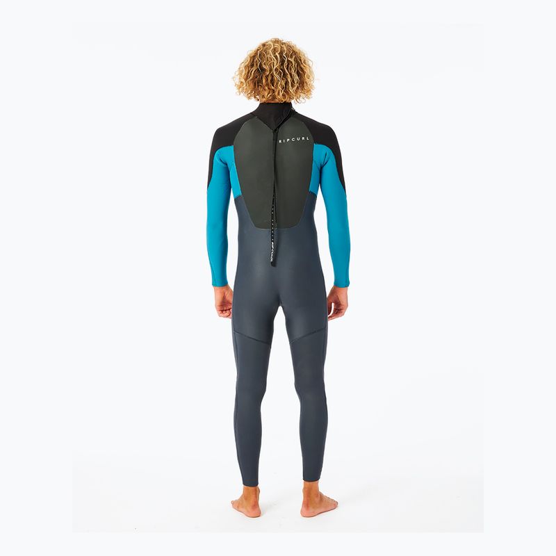Мъжки скафандър за плуване Rip Curl Omega 5/3 mm GB B/Zip 70 сиво-син 113MFS 2