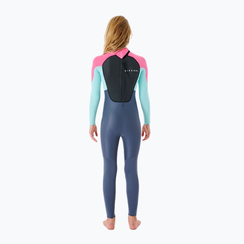 Rip Curl Groms Omega 3/2GB B/Zip 20 розово-син детски скафандър 118BFS 2