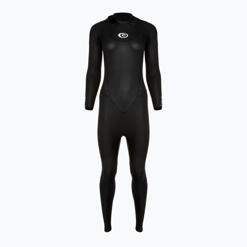 Rip Curl Freelite 4/3 mm GB BZ Steamer черен дамски скафандър 2