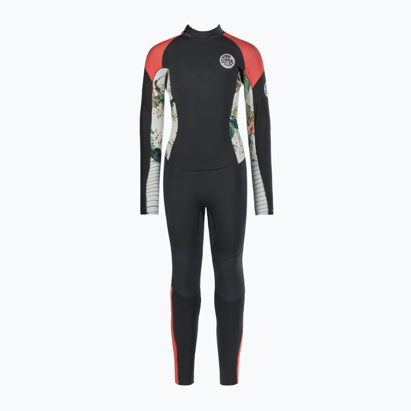 Детски неопренов костюм Rip Curl Dawn Patrol 3/2 mm черен WSM8EJ 2