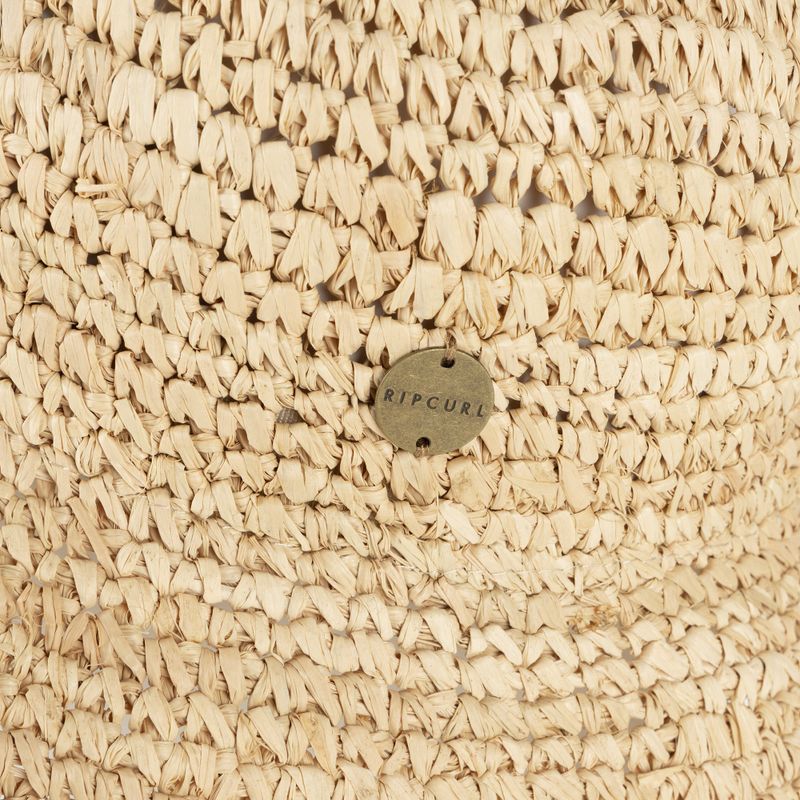 Дамска шапка Rip Curl Crochet Straw Bucket 31 brown GHAIL1 4
