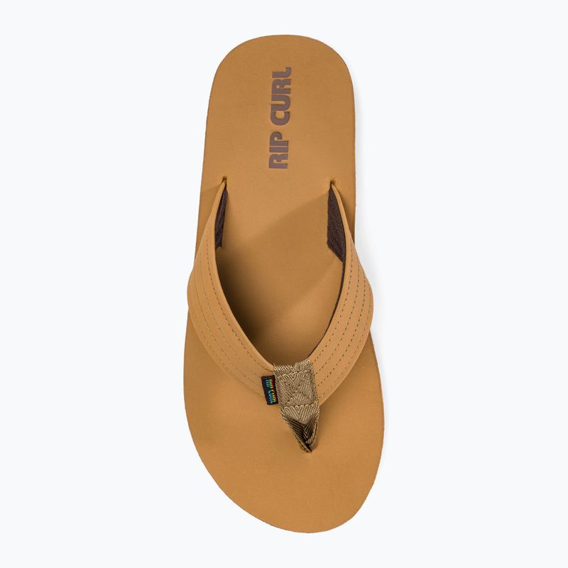 Мъжки джапанки Rip Curl Revival Leather Open Toe tan 5