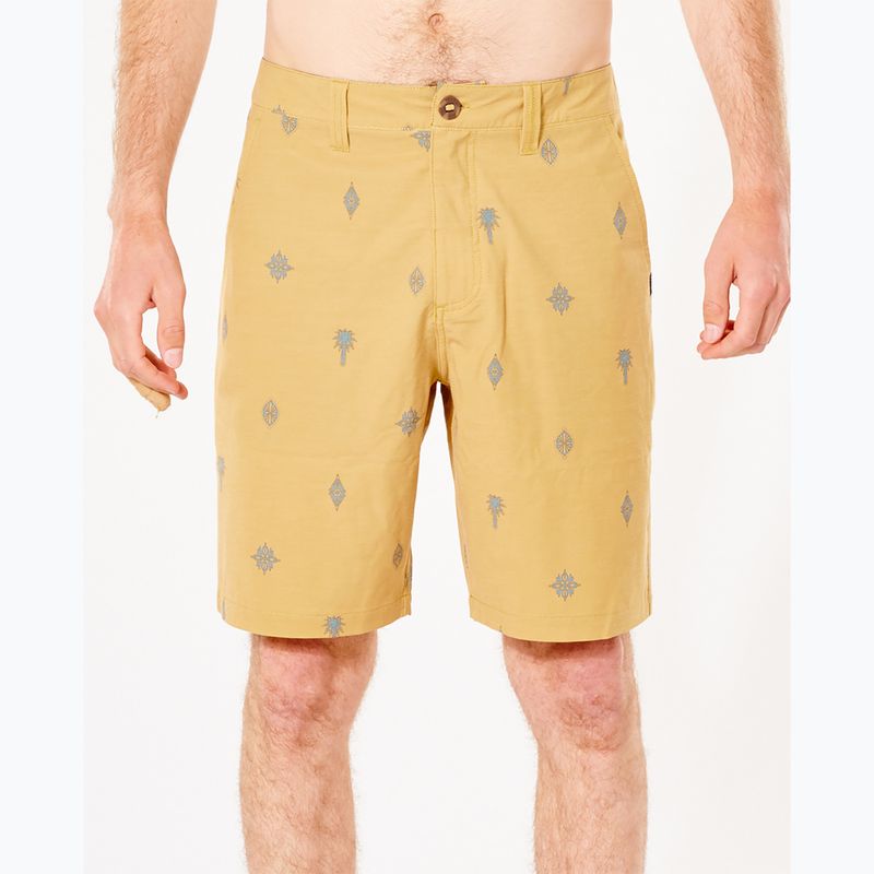 Мъжки къси панталони за плуване Rip Curl Boardwalk Salt Water Culture yellow CWADN9 4