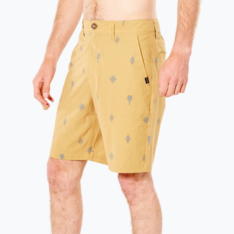Мъжки къси панталони за плуване Rip Curl Boardwalk Salt Water Culture yellow CWADN9 5