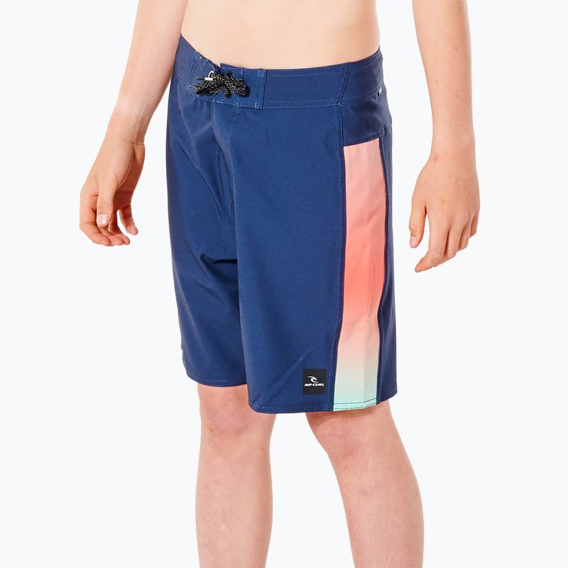 Детски къси панталони за плуване Rip Curl Mirage Мик Фанинг тъмно синьо KBORX9 5