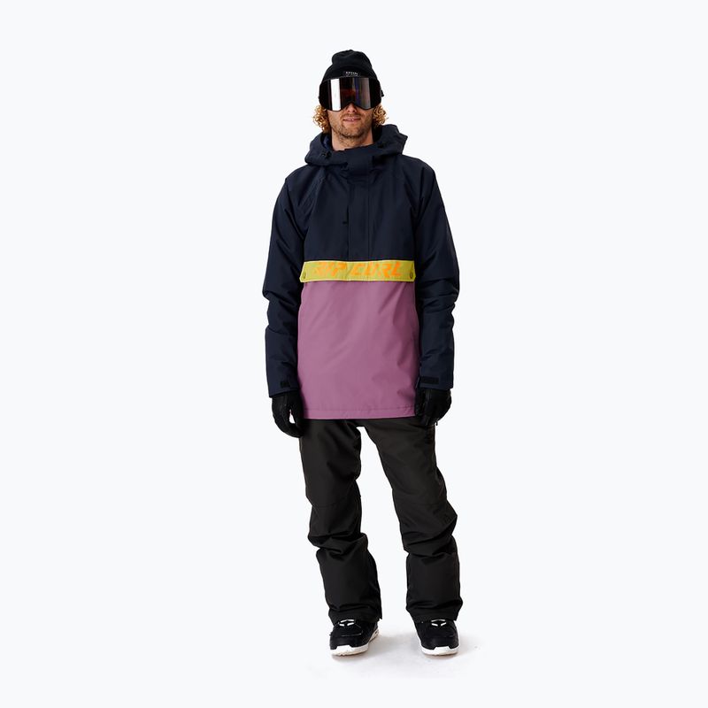 Мъжко яке за сноуборд Rip Curl Primative в тъмносиньо и лилаво 000MOU 49 5