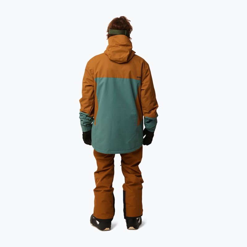 Мъжко яке за сноуборд Rip Curl Pinnacle green-brown 004MOU 146 6
