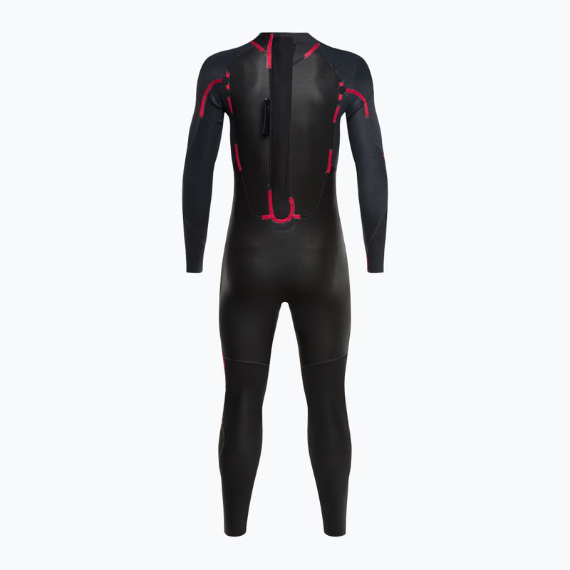 Мъжки Rip Curl Omega 4/3 mm GB B/Zip 70 сиво-синя пяна за плуване 112MFS 5