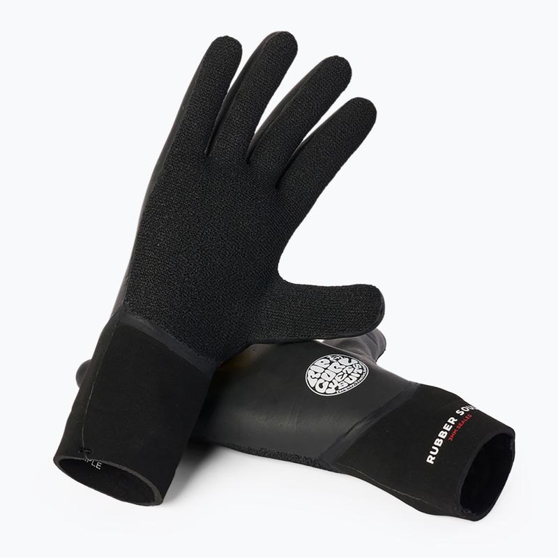Rip Curl Rubber Soul Ръкавици 3 мм черни 6