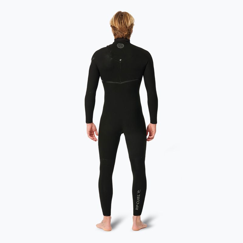 Мъжки бански Rip Curl E Bomb 4/3 mm Zip Free Swim Foam Black 2