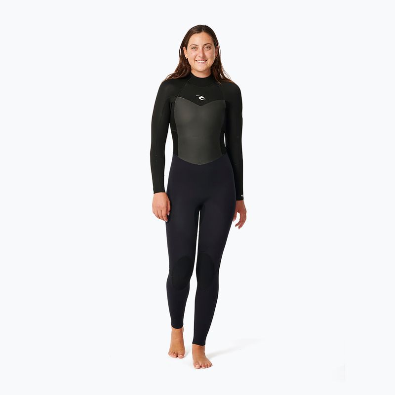 Дамски хидрокостюм Rip Curl Omega 4/3 mm GB Steamer black 156WFS90