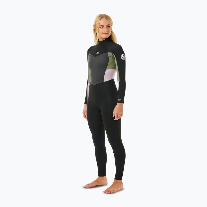 Дамска плувна пяна Rip Curl Omega 3/2mm Back Zip khaki 3