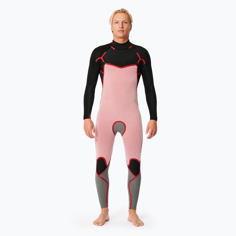 Мъжки неопренов костюм за плуване Rip Curl D/Patrol 3/2 mm GB B/Zip Stmr black 3