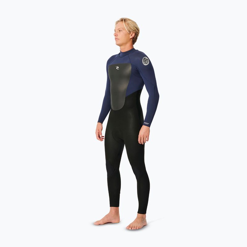 Rip Curl Omega 3/2 mm Back Zip slate мъжка пяна за плуване 3