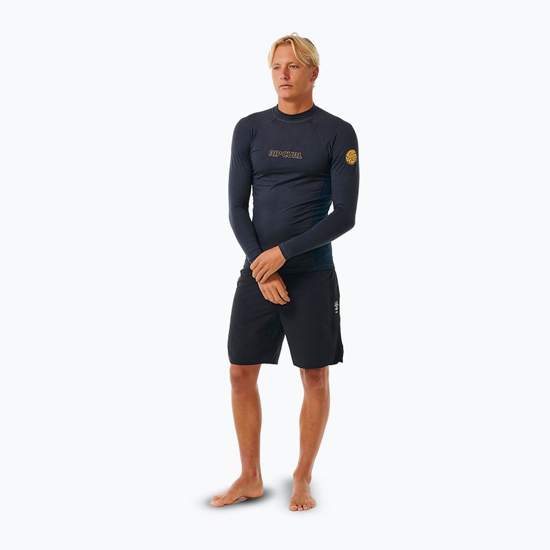 Мъжки бански с дълъг ръкав Rip Curl Dawn Patrol UPF Performance navy marle 2