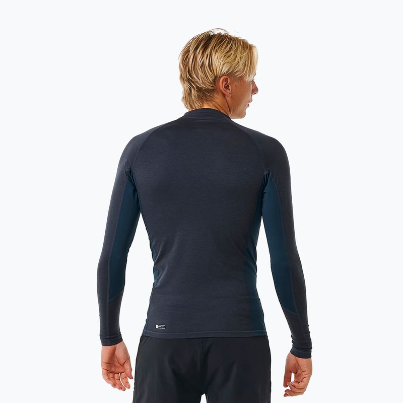 Мъжки бански с дълъг ръкав Rip Curl Dawn Patrol UPF Performance navy marle 3